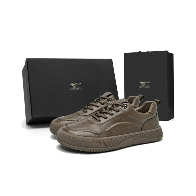 SEPTWOLVES Low Top Skateboard Shoes Men's-7