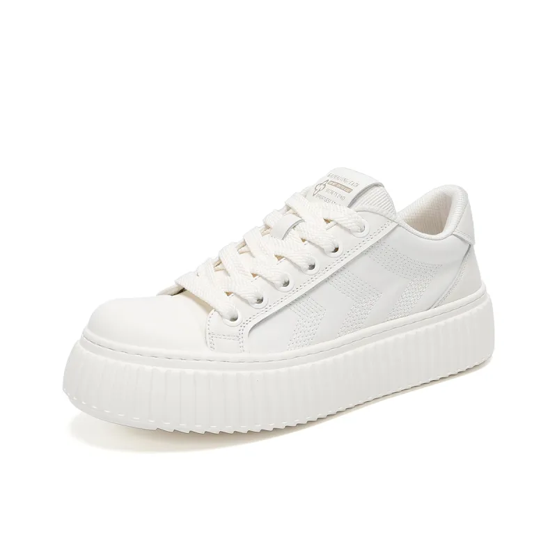 Kemaron Wear resistant And Lightweight Low Top Casual Shoes Men's White-2