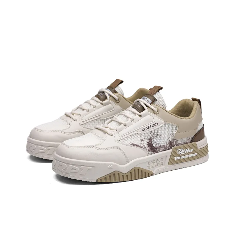 LONGDUIZHANG Slip Resistant Cushioning Abrasion Resistant Low Top Skateboard Shoes Unisex-2