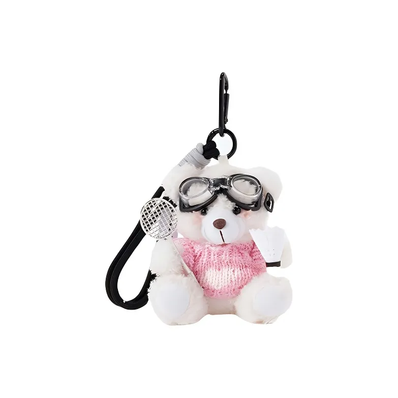 Danqin Plush/Alloy Pendants Unisex-4