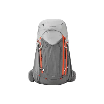 DECATHLON Mountaineering Bag Outdoor Bag Polyamide 55L Smoke Gray Women's
