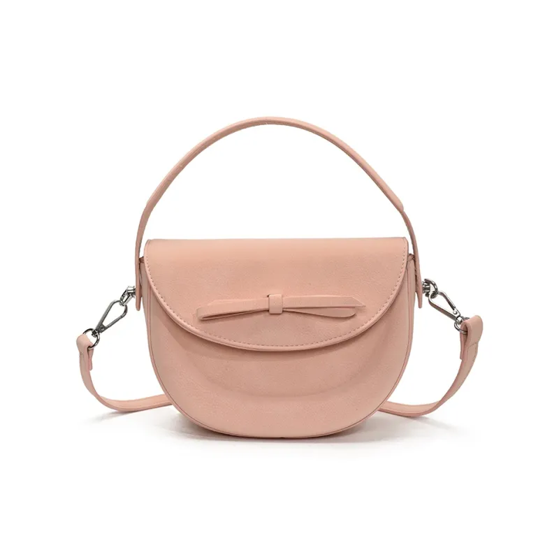 Homeboisportclub PU One Shoulder Handbag Women's Black/Pink/White/Blue-5