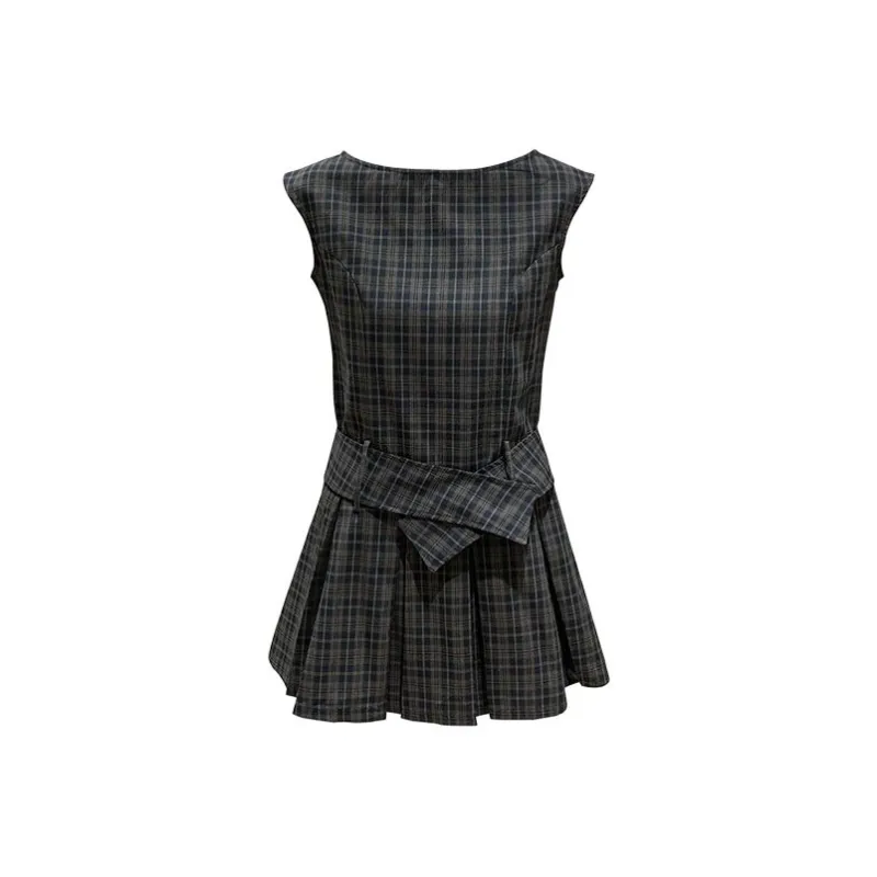 HUINIAN Sleeveless Dress Women's-0