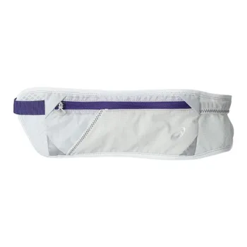 Asics Color Block Fanny Pack Tubas Unisex White