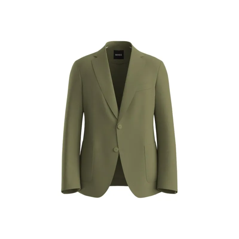 HUGO BOSS SS25 Business Suit Coat Men's Green-0