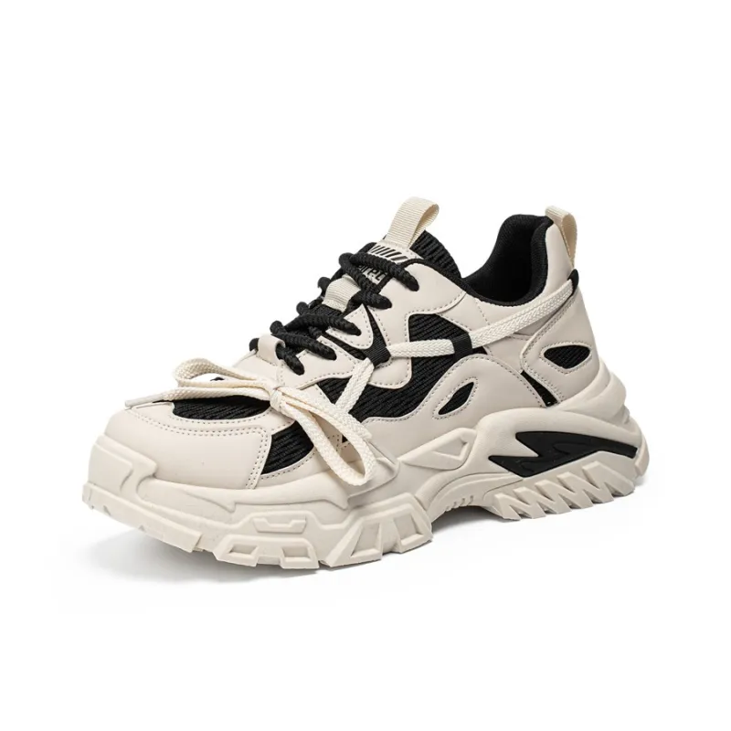 ROBINHOOD Cushioning, Slip Resistant, Abrasion Resistant, Coverage, Support Low Top Chunky Sneakers Men's-8