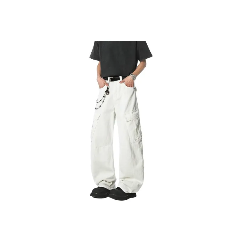BLANC & ECLARE Jeans Unisex White-0