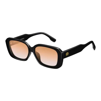 Disney TR90 Square Sunglasses Unisex Black