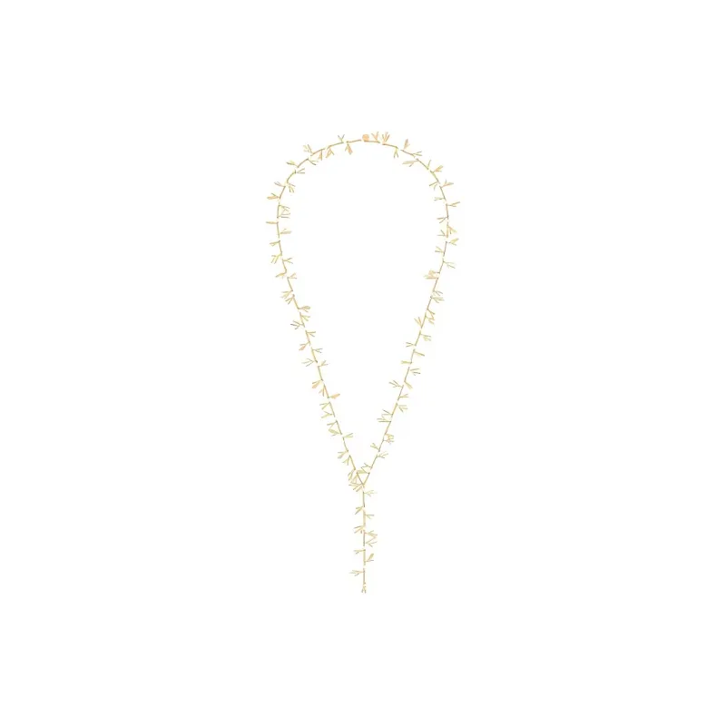 DIOR Metal Necklaces Unisex Gold-1