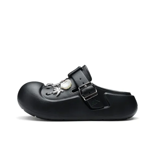 Kappa Back to Back Clogs Women's Black