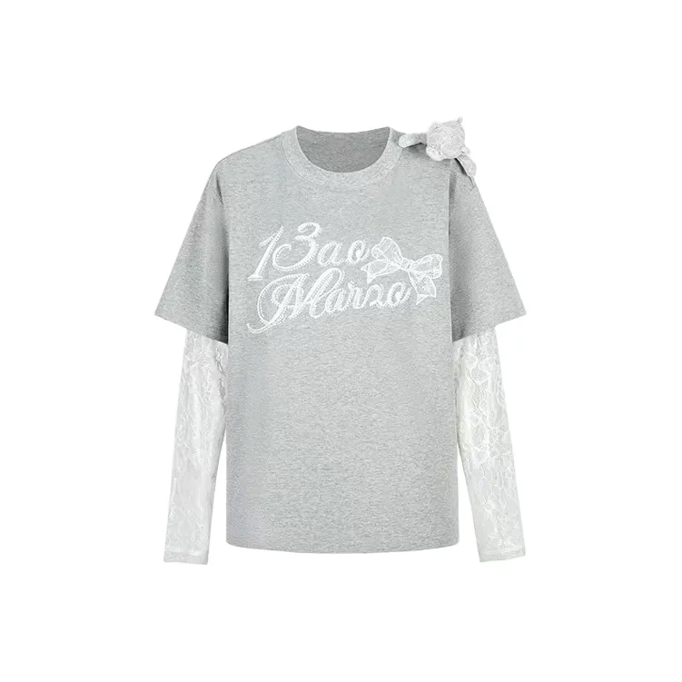 ABCMININ T Shirts Women's Gray-0