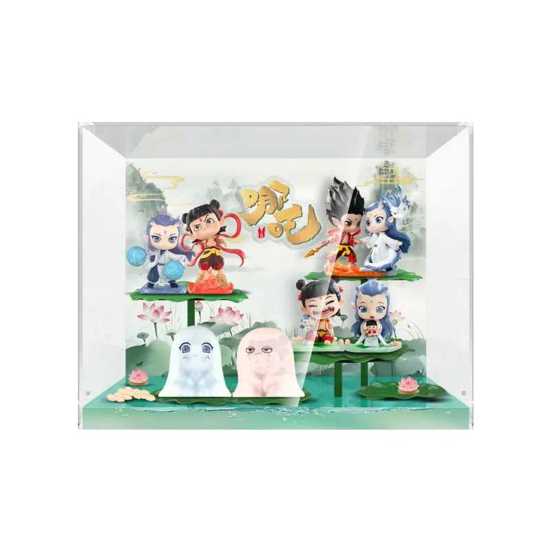 LIGHT YOUR BRICKS Compatibility Pop Mart 'Ne Zha: The Magic Child's Sea Chaos' Model Accessories-10