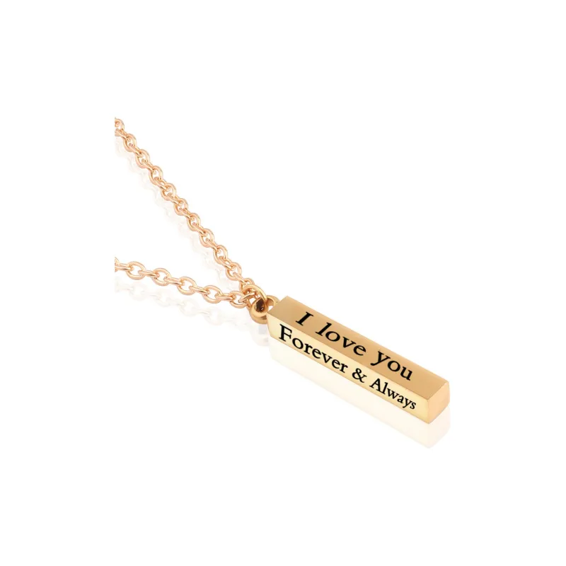 DH7 Titanium Steel Necklaces Unisex-5