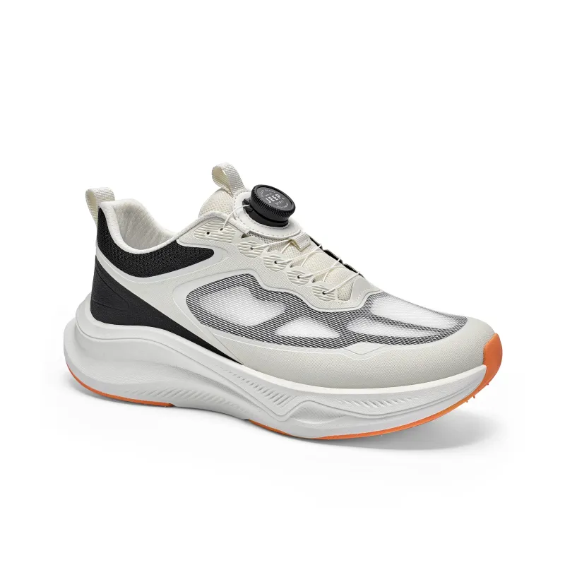 JEEP SPIRIT Black Myth Shock Absorbers With Slip Resistant And Abrasion Resistant Properties Running Shoes Men's-8