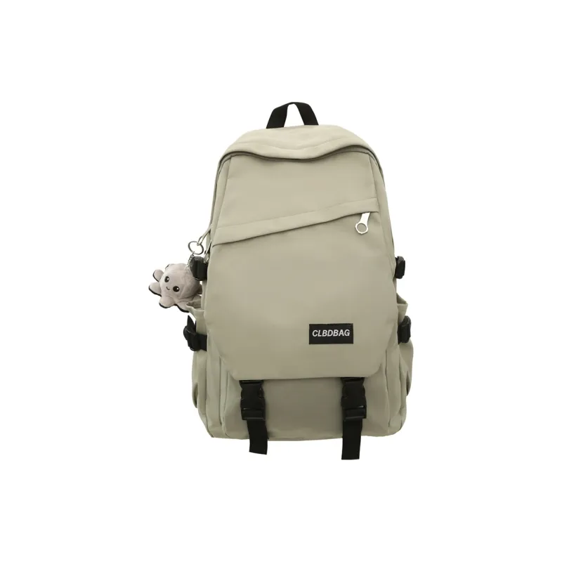 Yalu Nylon Backpack Unisex Gray/Black/Khaki/Green-24