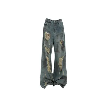 Cotton Gene Jeans Unisex Blue