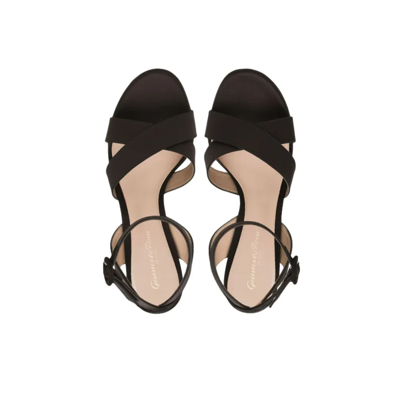 GIANVITO ROSSI Sabrina One Strap Sandals 10.5cm Women's Black-3