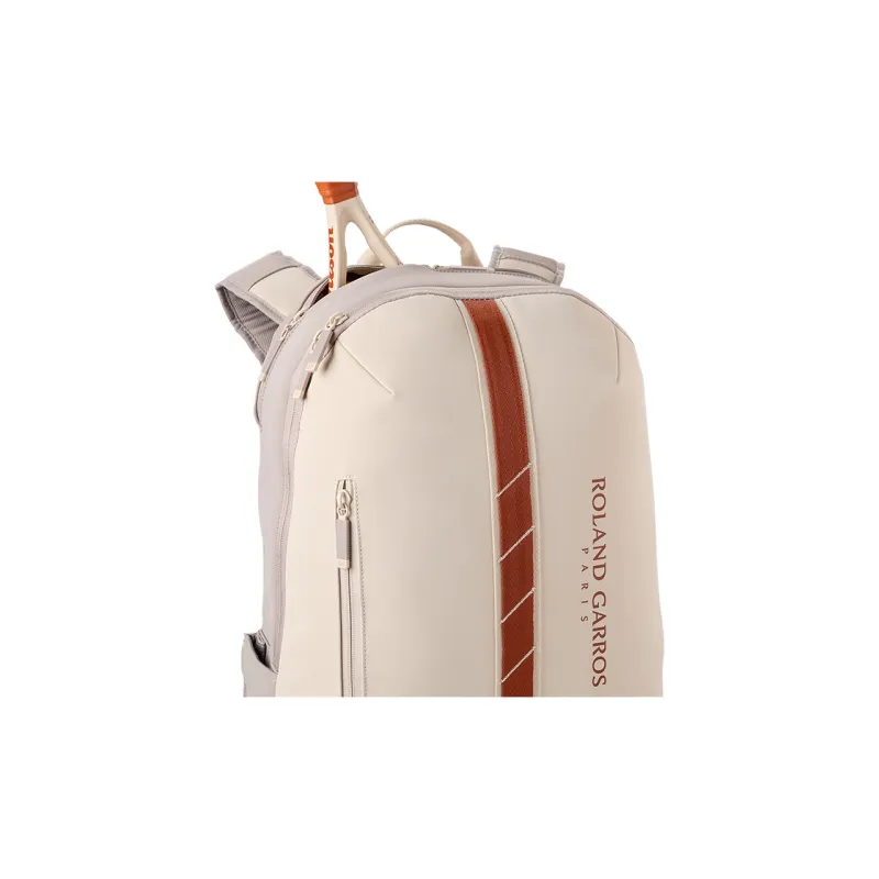 Wilson PU Tennis Racket Bag Backpack Unisex Ecru-2