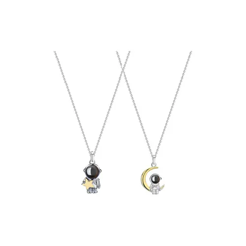 JKEM 925 Sterling Silver Necklaces Unisex