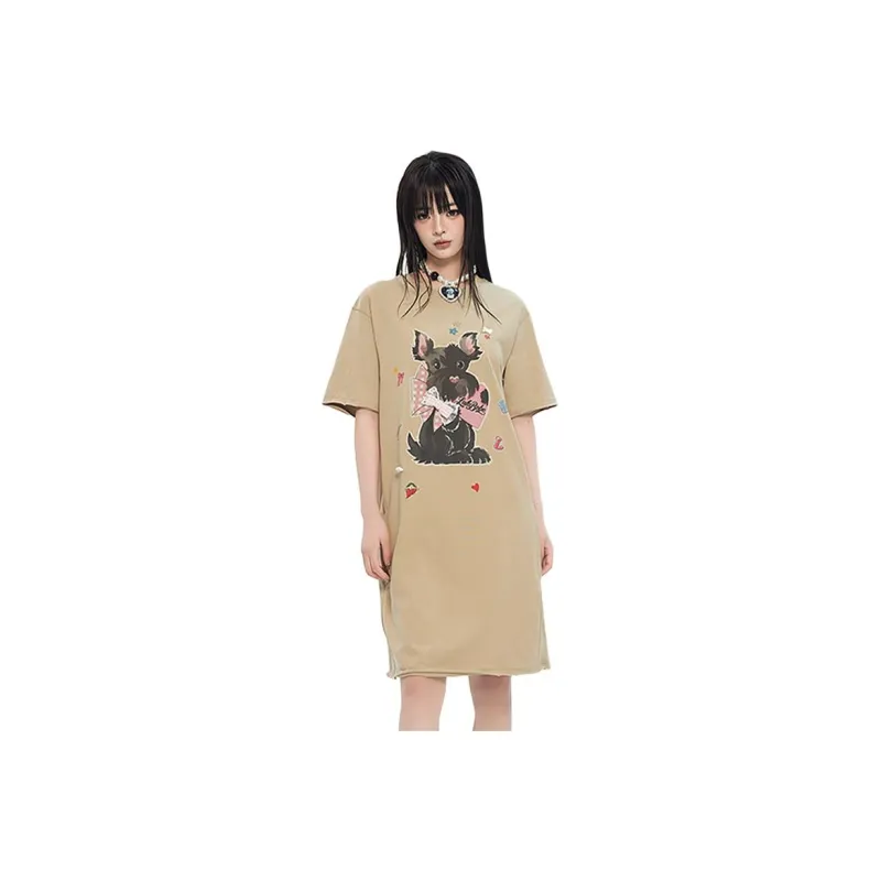 LALABOBO Short Sleeved Dress Women's-5