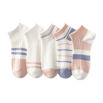 Gentle Welcome Ankle Socks Women's 5 Pack