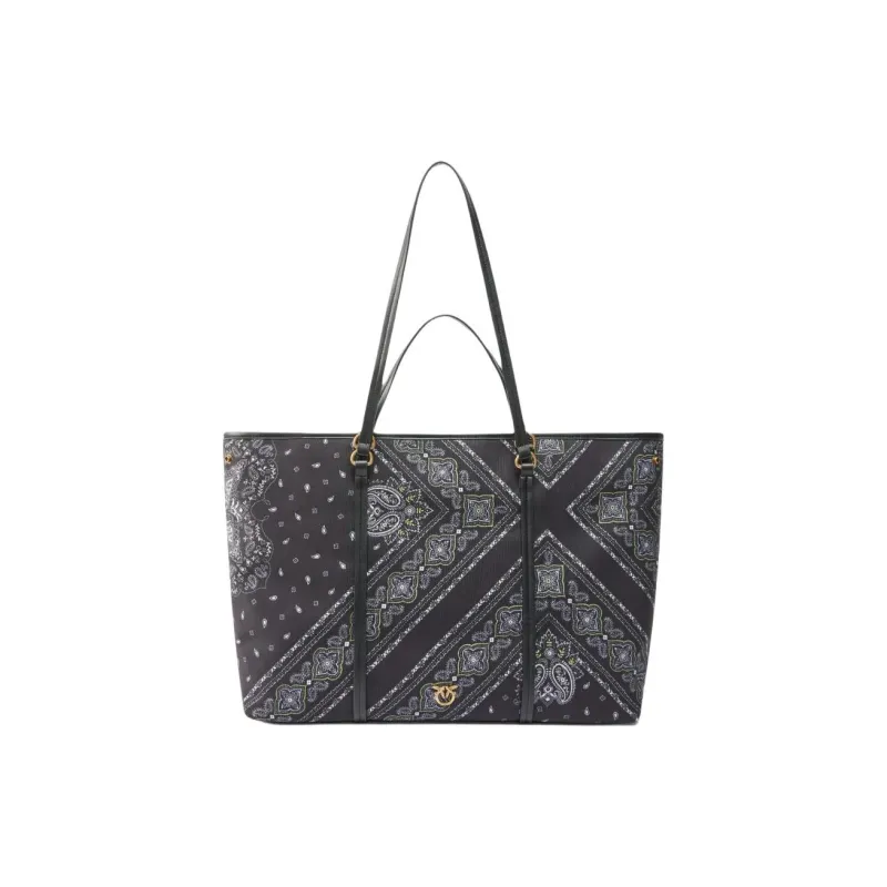 PINKO Polyester With Cotton Handbag Women's Black-0