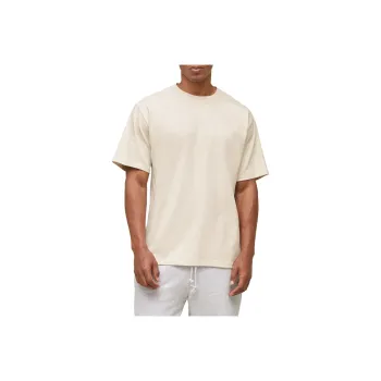 GYMSHARK Everywear Relaxed T Shirt T Shirt Men's Oat White