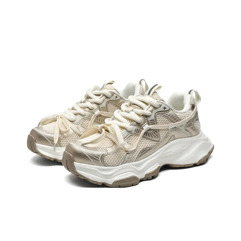 CEDAR HAN Shock Absorbers Slip Resistant Breathable Low Top Chunky Sneakers Men's-2