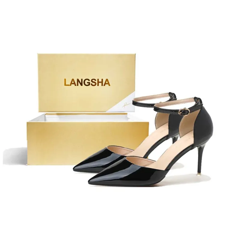 Lanza Slim Heel High Heels Women's-5