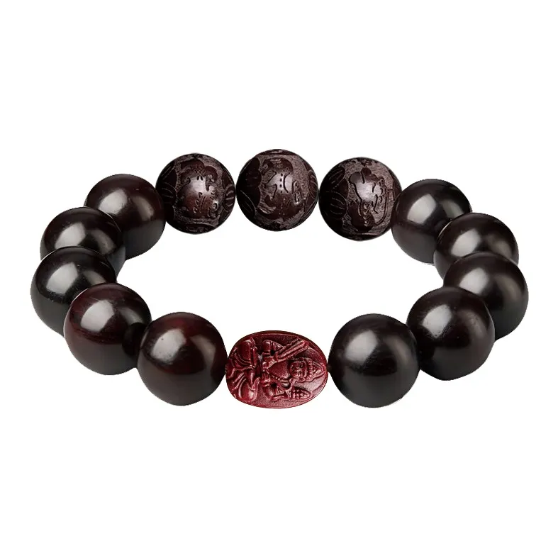 Yi Mingju Red Sandalwood Bracelets Unisex-6