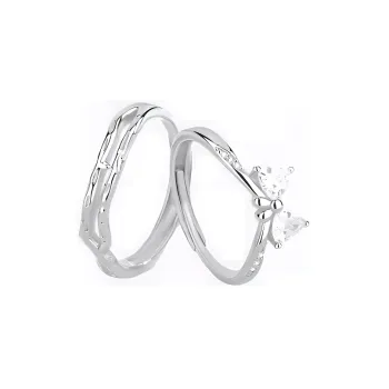 KEMLAIDA 925 Sterling Silver Rings Unisex