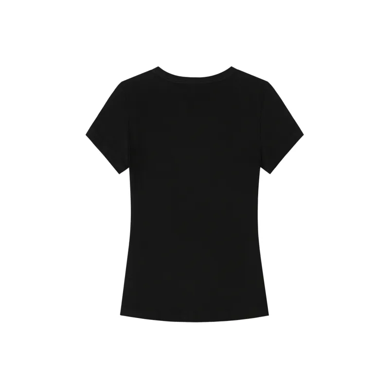 LADY IDEAL Flutter Sleeve T Shirt Women's-7