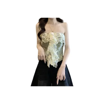 Mu Xiao Xin Strapless Top Women's