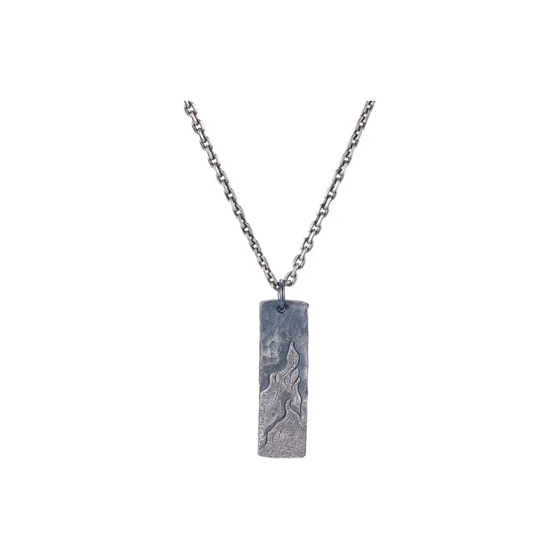 DH7 999 Fine Silver Sterling Silver Necklaces Unisex-2