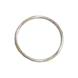 999 Fine Silver .9-Heavyweight "Wanshuhu" Bangle