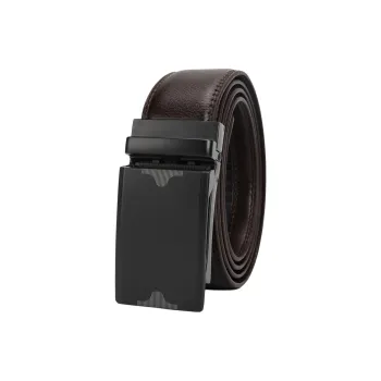 JEANSWEST Split Cow Leather Belts Men's 3.4CM