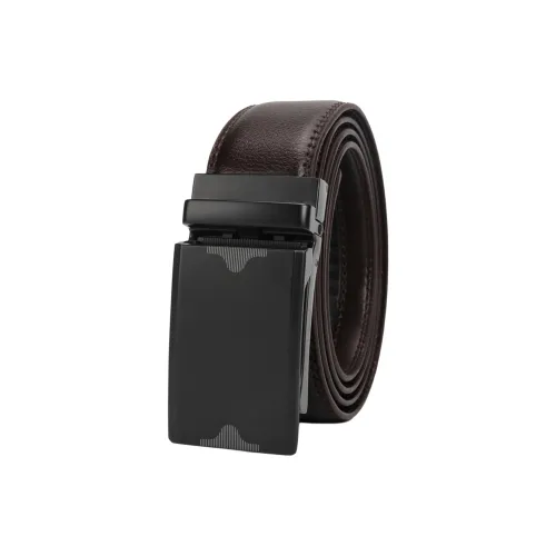 JEANSWEST Split Cow Leather Belts Men's 3.4CM