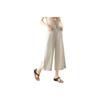 Mo Han Yi Mei Jeans Women's Gray White