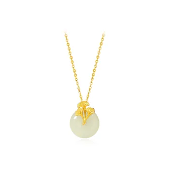 GIFU Serpentine Jade Necklaces Women's