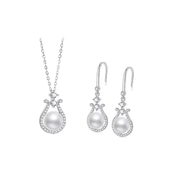QIANCHANG Pearl Necklaces Women's