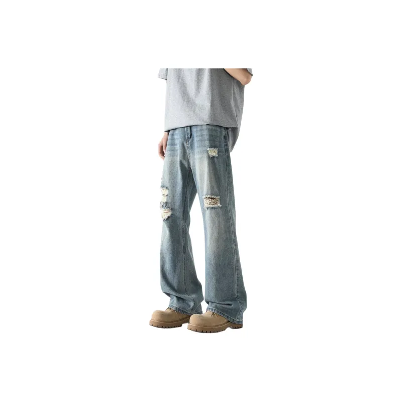 BLANC & ECLARE Jeans Men Blue-0