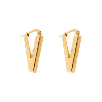Logo-Engraved Earrings