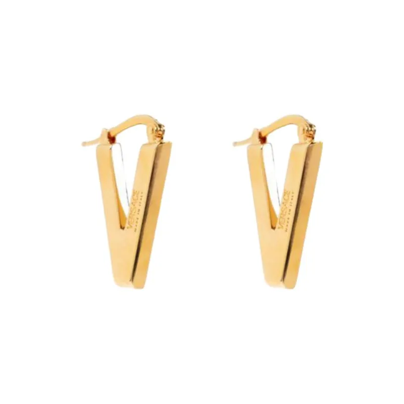 Logo-Engraved Earrings-0