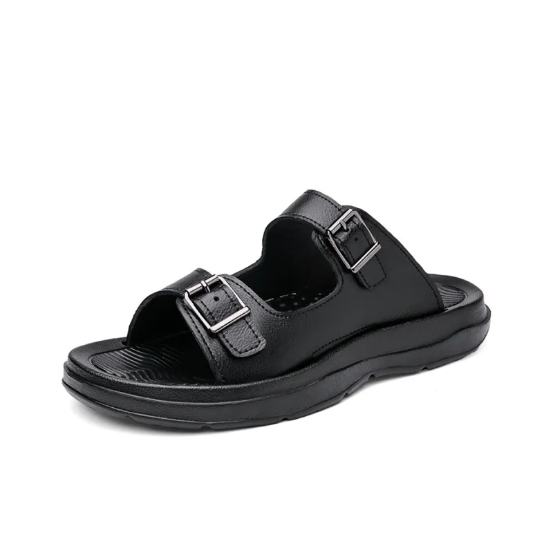 Qiandongmeili EVA Odor Resistant Quiet Slide Slippers Men's-1