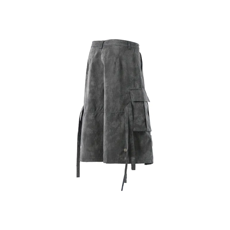 VINMUK Cargo Shorts Unisex Dark Gray-3
