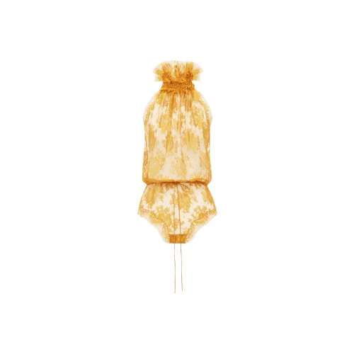 SAINT LAURENT Jumpsuit Women's Gold