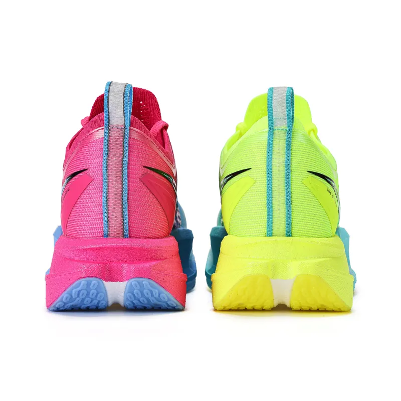 JEANSWEST Cushioning Slip Resistant Breathable Rebound Low Top Running Shoes Unisex Flourishing Prosperity-4