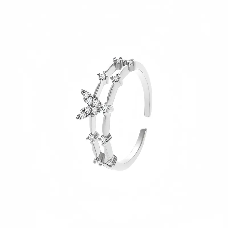 Zocai S925 Silver Rings Women's-0