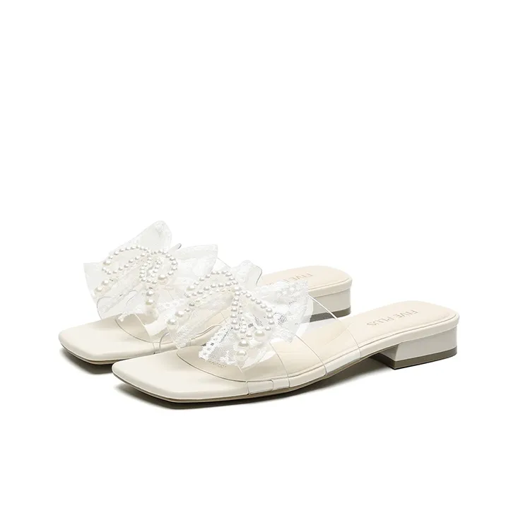 FIVE PLUS Rubber Sole Slide Slippers Women's-2