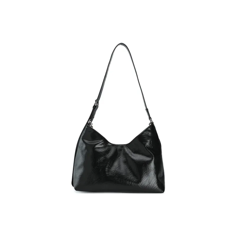 FILA PU Crossbody Bag Women's Jet Black-2
